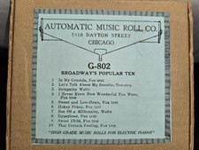 G-Roll G-802 RECUT Nickelodeon Roll Broadway's Popular Ten