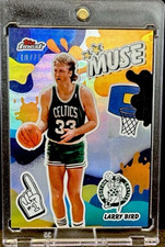 Larry Bird 2025-26 Topps Finest Basketball Purple Muse #M-2 /75 Celtics