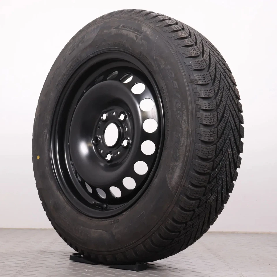 Winterräder 15 Zoll VW Golf 7 & Sportsvan Original Felgen 195/65R15 Winterreifen - Bild 4 von 4