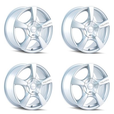 Set 4 16'' Touren TR9 16x7 Hypersilver 5x105 5x4.25 Wheels 42mm Rims