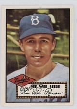 1983 Topps 1952 Reprint Series Pee Wee Reese #333 HOF 1n7v