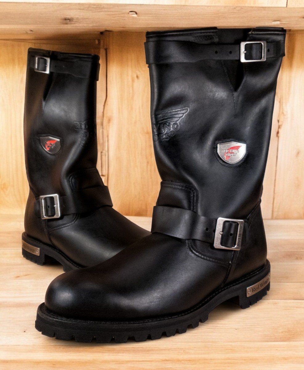 Red Wing 970 Motorcycle Boots Size 11D (Soft Toe) (USA) (2004) | eBay