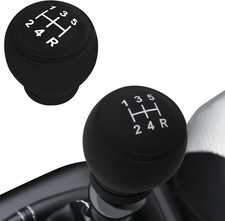 Automotive Gear Shift Knob Cover, 5-Speed Right Manual Transmission Silicone Shi