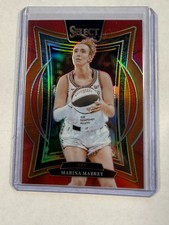 2025 Panini Select WNBA - Concourse Marina Mabrey #71 Red Prizm /149