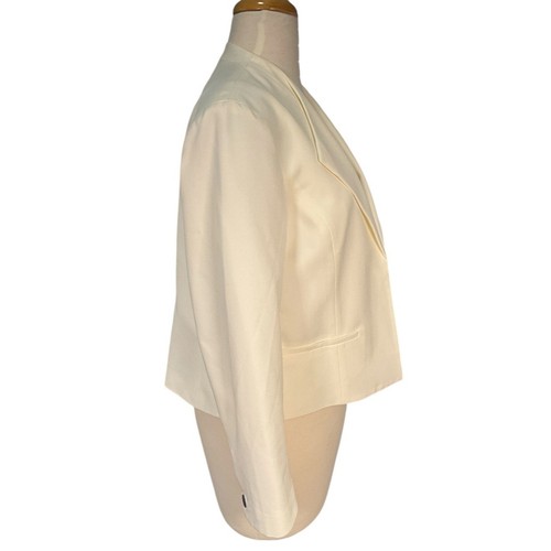 Blazer corto profesional Nike West blanco talla mediana ropa de trabajo estilo esmoquin - Imagen 5 de 11