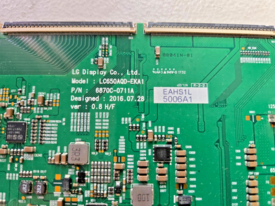 Panasonic LG TH-55EZ950 TH-65EZ950 T-Con Board LC650AQD-EKA1 6870C