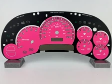 US Speedo Pink Silverado/Sierra Gauge Face for Clusters 03-05 1500 Gas