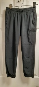 Abercrombie Kids Black All Day Joggers Athletic Sports Pants 7-8