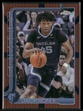 GG Jackson II 2025-26 Topps Chrome Basketball Refractor #199 Memphis Grizzlies