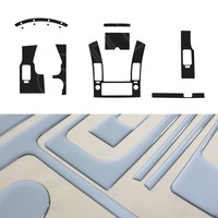 Innenraum Dekor Cockpit FüR Nissan Navara D40 2008-2015 Aluminium Optik 17Tlg
