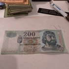 HUNGARY 200 FORINT BANK NOTE FB5046470 Budapest 2005