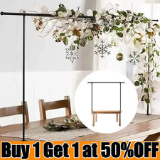 Adjustable Desk Backdrop Stand Heavy Duty Background Frame Stage Wedding Decor