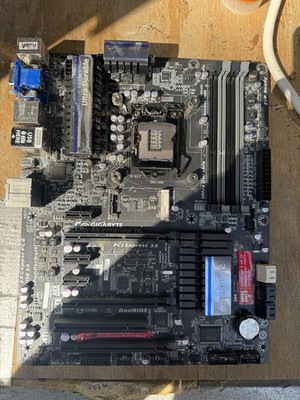 Gigabyte Technology GA-Z77X-UP4 TH, LGA 1155, Intel Motherboard FOR PARTS READ