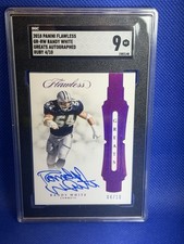 RANDY WHITE 2018 Panini Flawless GREATS AUTO RUBY /10 — SGC 9 MINT — Cowboys HOF