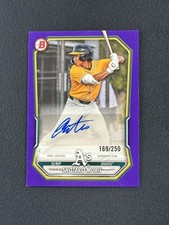 2026 Bowman SHOTARO MORII Purple Border Prospect Auto /250 #BPA-SM Athletics