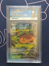 Pokemon Charizard v SWSH260 Ultra Premium Collection Promo Card Ace 9 Mint