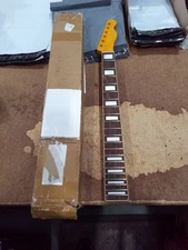 #special offer Electric Guitar Neck 21 Fret 25.5 Inch Rosewood Fretboard