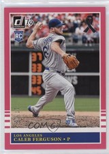 2019 Panini Donruss Retro 1985 Mother's Day Ribbon 17/25 Caleb Ferguson 0qo1
