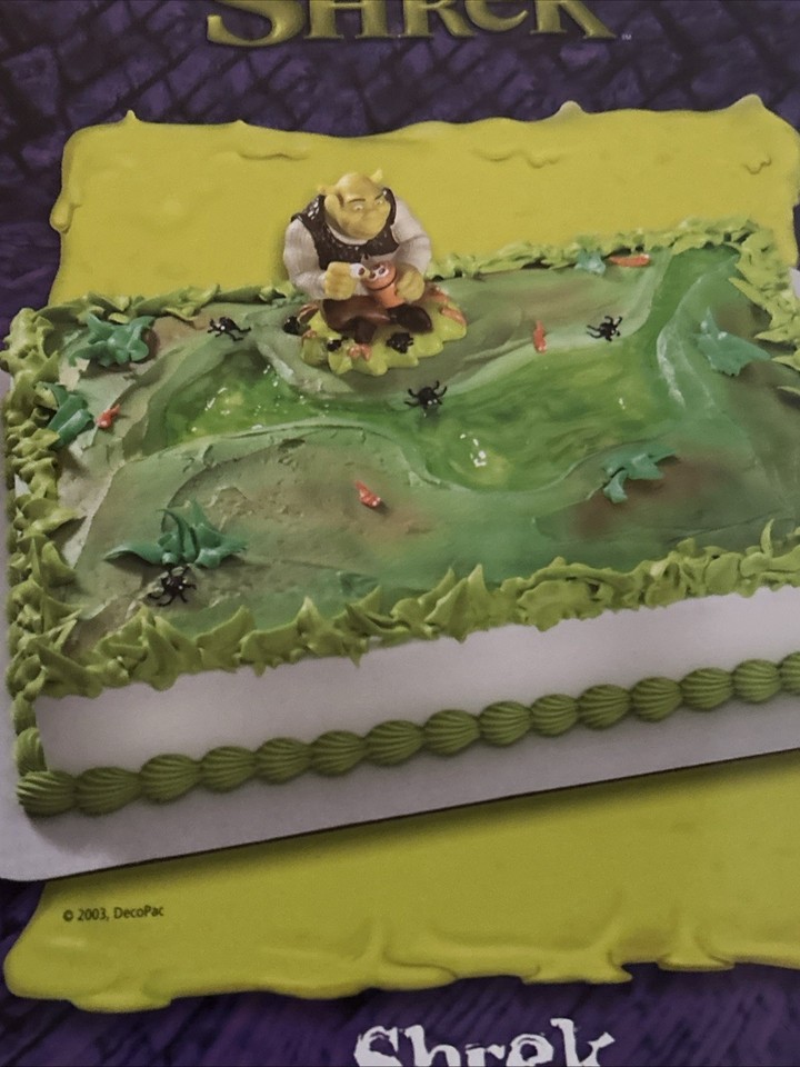Cake Topper Add Background Shrek DreamWorks Bakery Cake Not cake topper or edible print | eBay