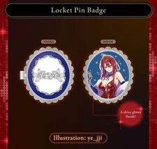 Elizabeth Rose Bloodflame Birthday Celebration 2025 (Pin Badge + Keychain)