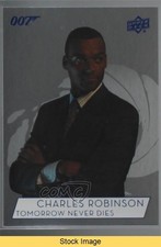 2019 James Bond Collection Silver Foil Colin Salmon Charles Robinson READ 16yx