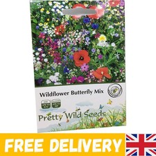 5g Wildflower Bee & Butterfly Meadow Mix Packet 100% Pure Wild Flower Seeds With 1398.00 per kilo