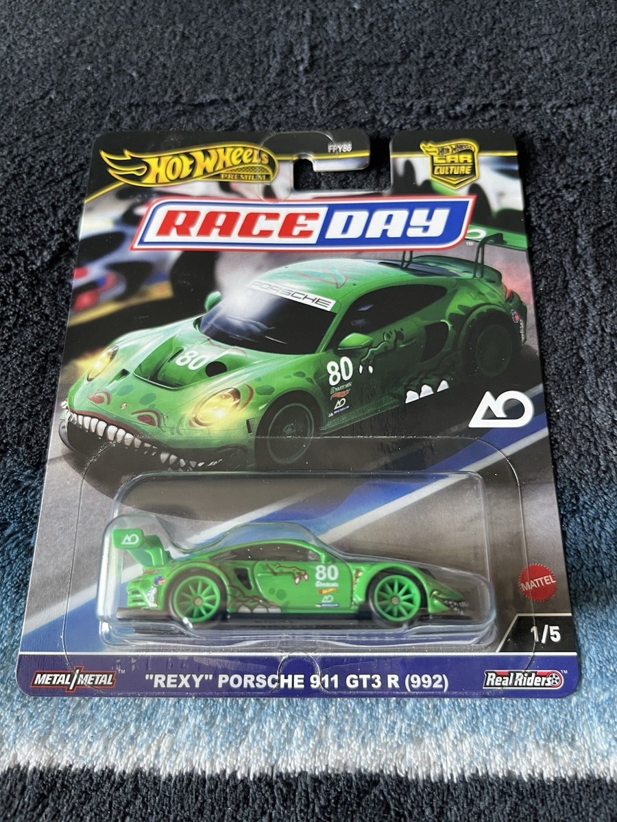 2024 Hot Wheels Premium Car Culture Race Day Rexy Porsche 911 GT3