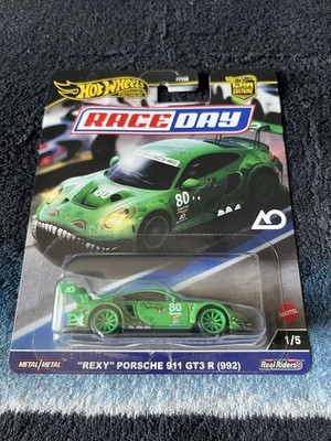 2024 Hot Wheels Premium Car Culture Race Day Rexy Porsche 911 GT3