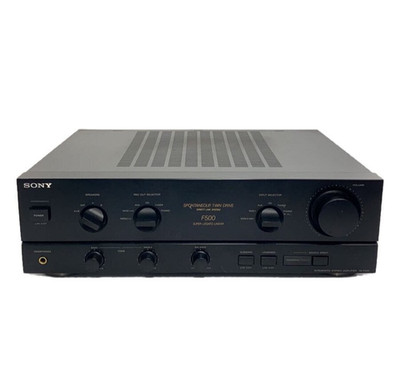 SONY TA-F500プリメインアンプ Sony TA-F500 Integrated Stereo Amplifier Spontaneous Twin Drive