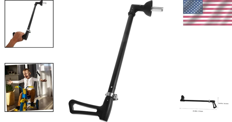 Manija de empuje para cochecito de diseño ergonómico - agarre cómodo Foto 2 de 4