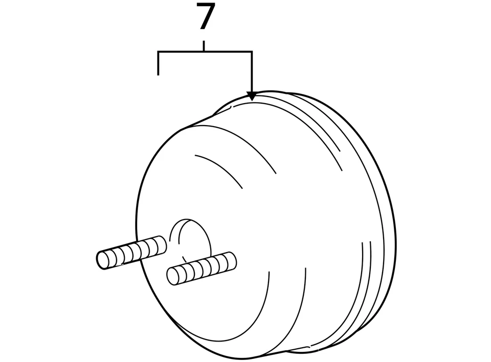 Potenciador de freno Ram2500 Sku 2011 #4206377 Foto 4 de 4