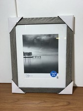 Mainstays White 11x14  Matted Photo Frame New