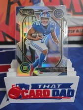 2024 Panini Select - Club Level Devin Singletary #250 Silver Prizm Die-Cut
