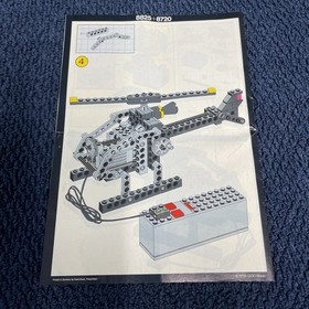 LEGO Technic 8825 Night Chopper 100% Complete W/Instructions & Catalog Good Shap