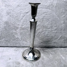 Reed & Barton Pewter Candlestick B790 Tall Vintage 8″–10″ Classic Metal Holder