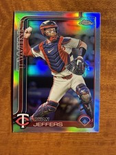 2025 Topps Chrome #65 Ryan Jeffers Refractor Minnesota Twins