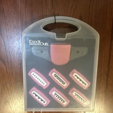 American Crafts Knock Outs Border Punch Value Kit 6 Interchangeable Punches