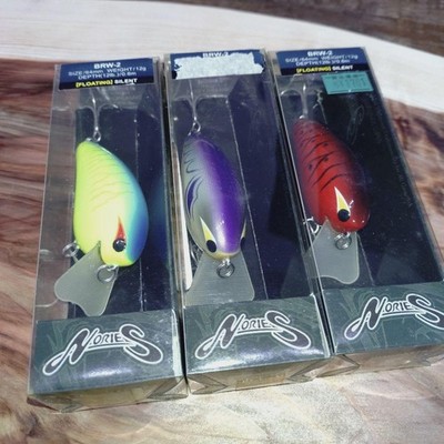 NORIES BRW-2 Crankbait 3-Color Set Japan Import JDM Lure