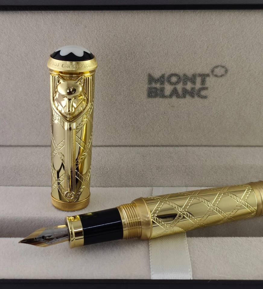 Гладкий Montblanc писатель Редьярд Киплинг ограниченного тиража перьевая ручка / пустые чернила - Изображение 2 из 4