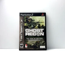 Tom Clancy's Ghost Recon Sony PlayStation 2 PS2 CIB Complete Refurbished Tested