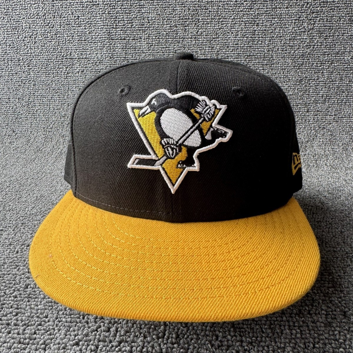New Era 59FIFTY Pittsburgh Penguins Fitted Cap Hat 7 1/8