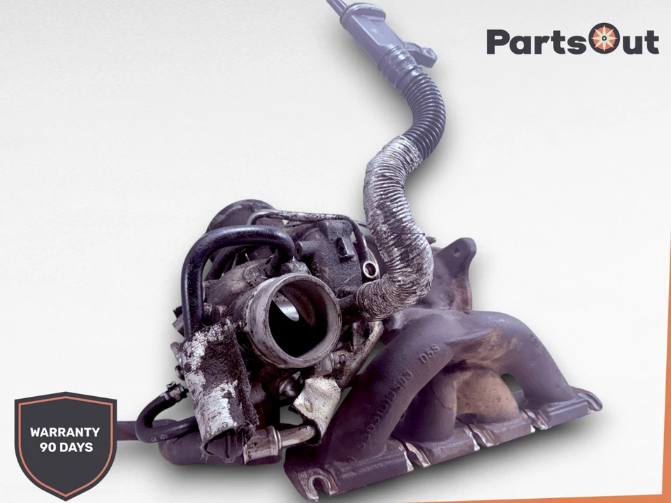 AUDI A3 17 TIGUAN 2008-2013 colector de escape turbo cargador 2,0 L OEM Foto 2 de 4