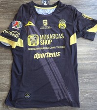 Pirma Monarcas Morelia 18/19 Away Player Futbol Soccer Jersey Mens Size Small