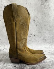 Freebird by Steven Woodland Suede Knee High Western Boots US 8