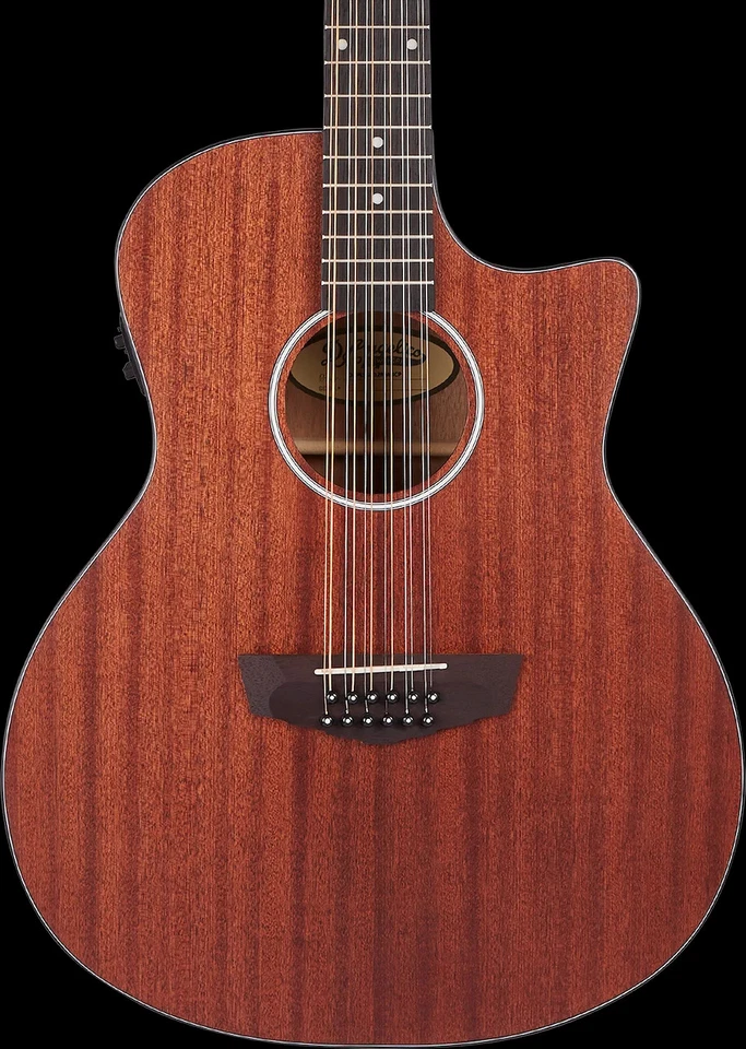 Guitarra elétrica acústica D'Angelico Premier Fulton LS 12 cordas - Cetim - Imagem 4 de 4
