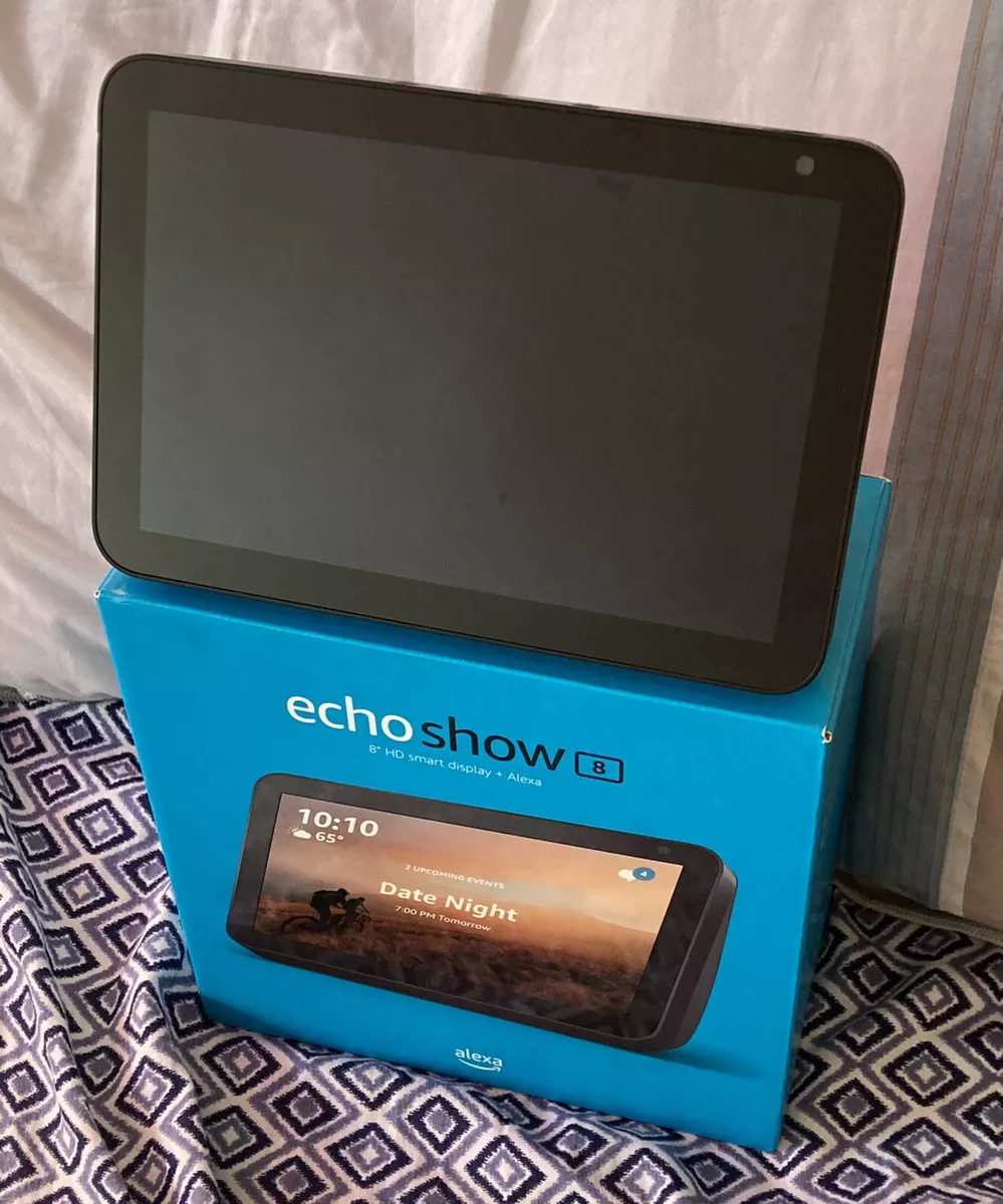 Echo Show 8 HD Smart Display withAlexa - Charcoal C7H6N3