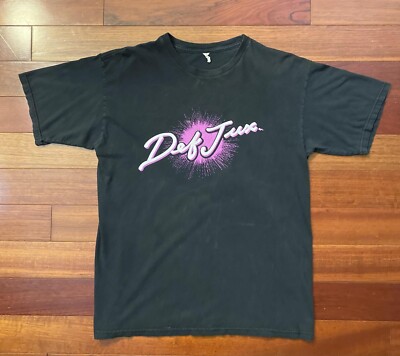 Authentic Def Jux T Shirt Definitive Jux Record Label Black Purple