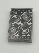Rolling Stones Steel Wheels Cassette Tape Mick Jagger