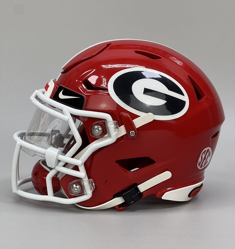 Georgia Bulldogs Etienne Themed 3D Printed Speedflex Football Mini Helmet - Picture 8 of 9