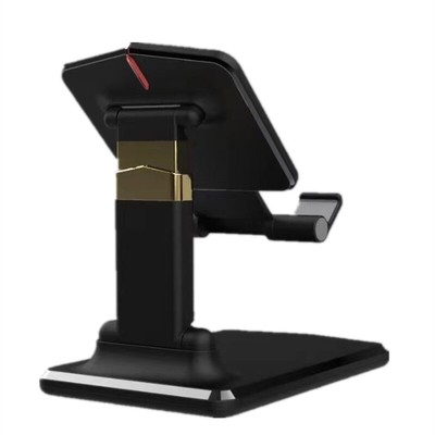 Height Adjustable Laptop Metal Stand Ergonomic Stable Cellphone Desktop Riser